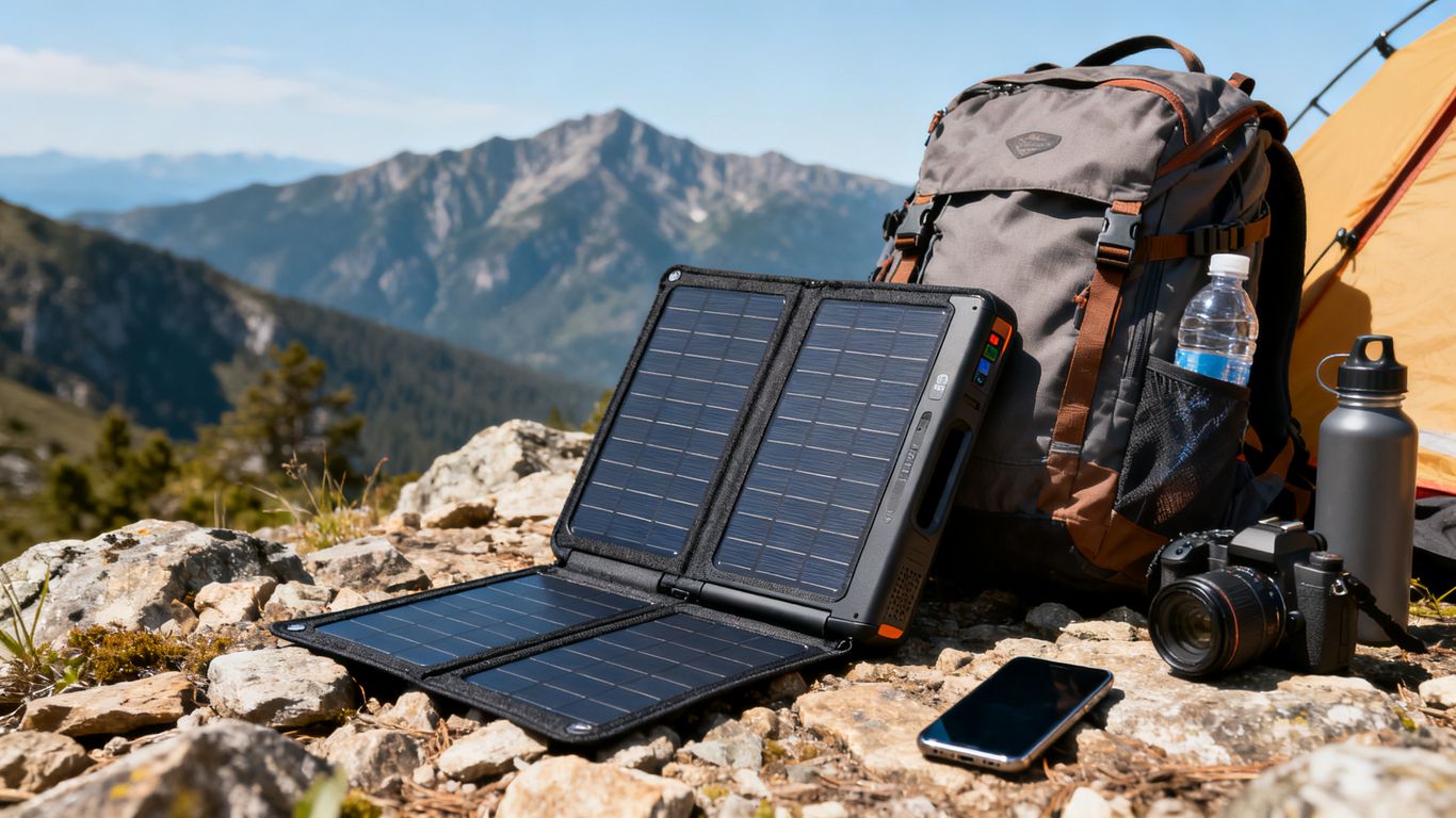meilleur chargeur solaire portable : critères de choix et capacité