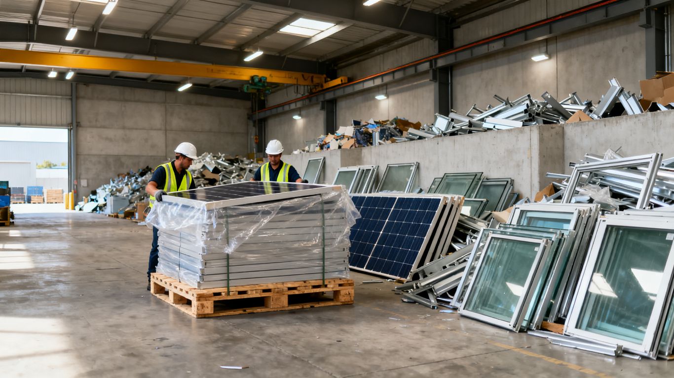 Recyclage panneau solaire : votre checklist