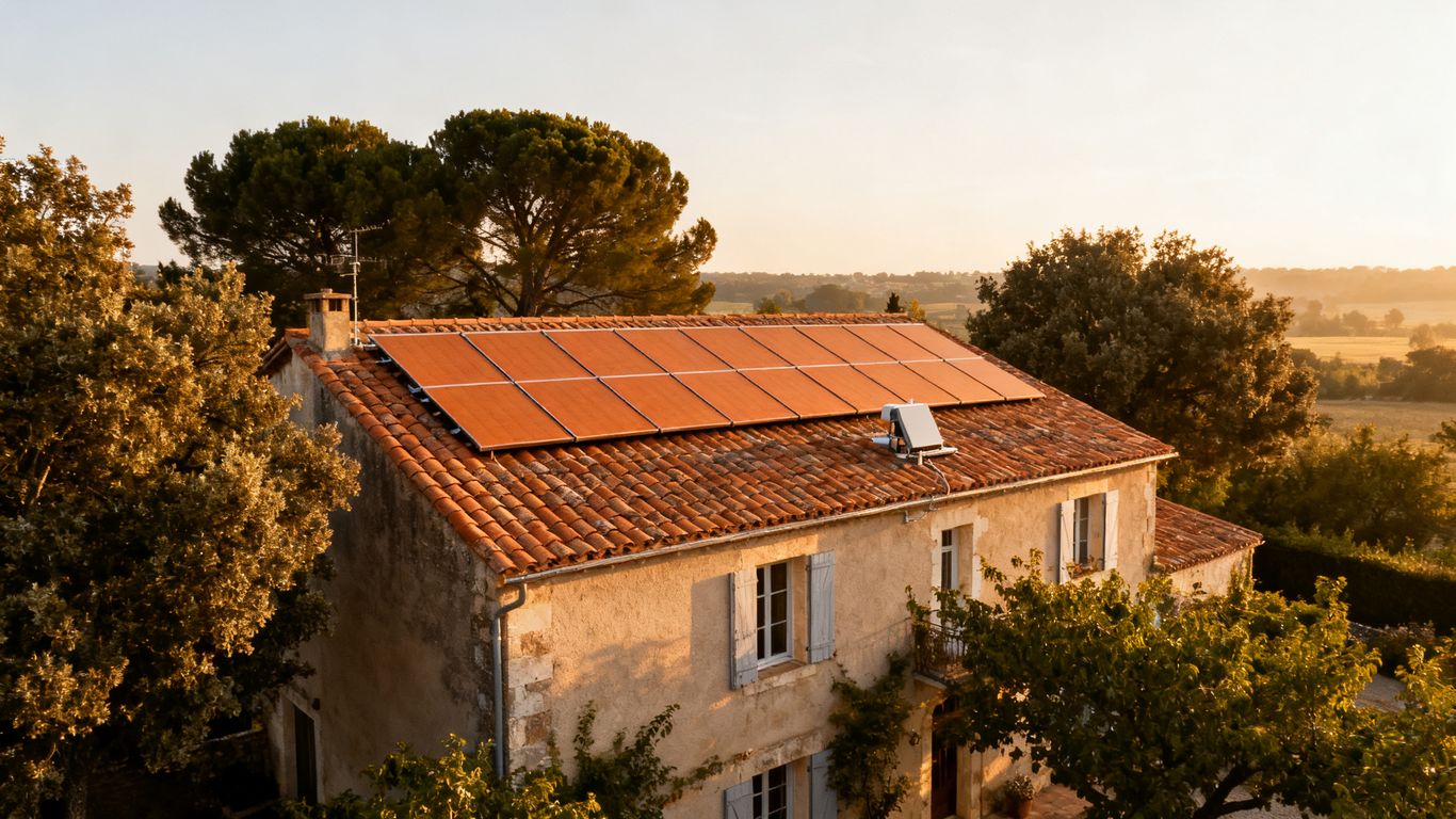 panneau solaire couleur tuile : prix, rendement et avis 2025
